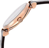 Emporio Armani Classic Quartz Pink Dial Brown Leather Strap Watch For Women - AR1911 Authentic Buy Shop Now