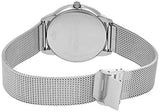 Calvin Klein Minimal Blue Dial Silver Mesh Bracelet Watch for Men - K3M2112N Authentic Buy Shop Now