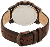 Fossil Grant Chronograph White Dial Brown Leather Strap Watch for Men - FS5344 Authentic Buy Shop Now