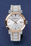 Burberry The City White Dial Two Tone Steel Strap Watch for Women - BU9006 Authentic Buy Shop Now