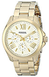 Fossil Cecile Multifunction Champagne Dial Gold Steel Strap Watch for Women - AM4510 Authentic Buy Shop Now