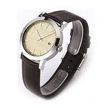 Burberry Heritage Beige Dial Brown Leather Strap Watch for Men - BU1777 Authentic Buy Shop Now