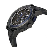 Burberry The City Chronograph Black Dial Black Rubber Strap Watch For Men - BU9806 Authentic Buy Shop Now