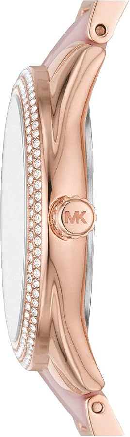 Michael Kors Janelle Multifunction Rose Gold Two Tone Steel Strap Watch For Women - MK7132 Authentic Buy Shop Now