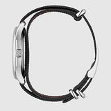 Gucci G Timeless Analog Quartz Black Dial Black NATO Strap Watch For Men - YA126321 Authentic Buy Shop Now