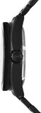 Michael Kors Maritime Three Hand Black Dial Black Steel Strap Watch for Men - MK9181 Authentic Buy Shop Now