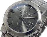 Burberry The City Grey Dial Gunmetal Steel Strap Watch for Men - BU9007 Authentic Buy Shop Now