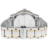 Burberry The City Diamonds White Dial Two Tone Steel Strap Watch for Women - BU9127 Authentic Buy Shop Now