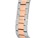 Hugo Boss Ikon Grey Dial Two Tone Steel Strap Watch for Men - 1513339 Authentic Buy Shop Now