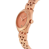 Marc Jacobs Peeker Pink Dial Rose Gold Stainless Steel Strap Watch for Women - MBM3377 Authentic Buy Shop Now