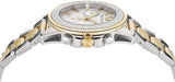 Versace Greca Action Chronograph Quartz Silver Dial Two Tone Steel Strap Watch for Men - VE3J00522 Authentic Buy Shop Now