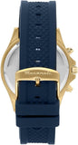 Maserati SFIDA Chronograph Blue Dial Blue Rubber Strap Watch For Men - R8871640004 Authentic Buy Shop Now