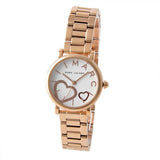 Marc Jacobs Classic White Dial Rose Gold Steel Strap Watch for Women - MJ3592 Authentic Buy Shop Now
