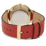 Coach Perry Red Dial Red Leather Strap Watch for Women - 14503722 Authentic Buy Shop Now