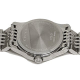Gucci G Timeless Diamonds Mother of Pearl Black Dial Silver Mesh Bracelet Watch For Women - YA126507 Authentic Buy Shop Now