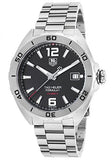 Tag Heuer Formula 1 Automatic Black Dial Silver Steel Strap Watch for Men - WAZ2113.BA0875 Authentic Buy Shop Now