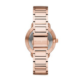 Michael Kors Portia Rose Gold Dial Rose Gold Steel Strap Watch for Women - MK3640 Authentic Buy Shop Now