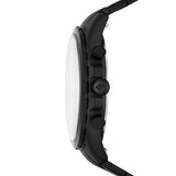 Fossil Forrester Chronograph Black Dial Black Steel Strap Watch for Men - FS5697 Authentic Buy Shop Now
