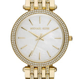 Michael Kors Darci Mother of Pearl Dial Gold Steel Strap Watch for Women - MK3219 Authentic Buy Shop Now