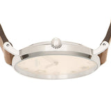 Coach Perry White Dial Brown Leather Strap Watch for Women - 14503242 Authentic Buy Shop Now