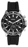 Fossil Bannon Multifunction Black Dial Black Silicone Strap Watch for Men - BQ2494 Authentic Buy Shop Now