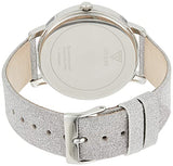 Guess Sparkle Butterfly White Dial Silver Leather Strap Watch For Women - GW0008L1 Authentic Buy Shop Now