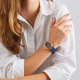 Guess Limelight Blue Dial Blue Silicone Strap Watch For Women - W1053L1 Authentic Buy Shop Now