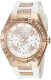 Guess Luna Diamonds White Dial White Rubber Strap Watch for Women - W0653L4 Authentic Buy Shop Now