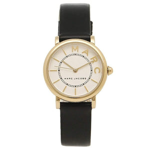 Marc Jacobs Roxy White Dial Black Leather Strap Watch for Women - MJ1537 Authentic Buy Shop Now