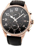 Tommy Hilfiger Dean Chronograph Quartz Black Dial Black Leather Strap Watch for Men - 1791273 Authentic Buy Shop Now