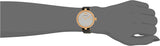 Emporio Armani Arianna Analog Silver Dial Black Leather Strap Watch For Women - AR11200 Authentic Buy Shop Now