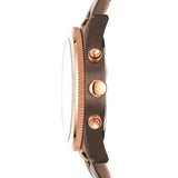 Fossil Perfect Boyfriend Multifunction Brown Dial Two Tone Steel Strap Watch for Women - ES4284 Authentic Buy Shop Now