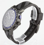 Burberry The City Chronograph Black Dial Black Rubber Strap Watch For Men - BU9806 Authentic Buy Shop Now