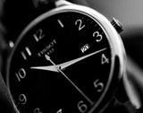Tissot T Classic Tradition Black Dial Black Leather Strap Watch For Men - T063.610.16.052.00 Authentic Buy Shop Now