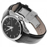 Tissot T Trend Couturier Black Dial Black Leather Strap Watch For Women - T035.210.16.051.00 Authentic Buy Shop Now