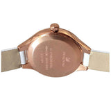 Swarovski Lovely Crystals Mother of Pearl Dial White Leather Strap Watch for Women - 5242904 Authentic Buy Shop Now