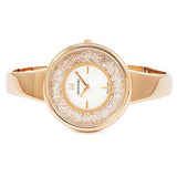 Swarovski Crystalline Bracelet White Dial Rose Gold Steel Strap Watch for Women - 5269250 Authentic Buy Shop Now