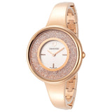 Swarovski Crystalline Bracelet White Dial Rose Gold Steel Strap Watch for Women - 5269250 Authentic Buy Shop Now