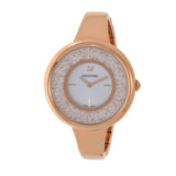 Swarovski Crystalline Bracelet White Dial Rose Gold Steel Strap Watch for Women - 5269250 Authentic Buy Shop Now