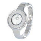 Swarovski Crystalline Pure Silver Dial Silver Steel Strap Watch for Women - 5269256 Authentic Buy Shop Now