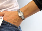 Tissot T Classic PR100 Watch Ladies White Dial Stainless Steel For Women - T049.210.11.017.00 Authentic Buy Shop Now