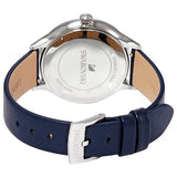 Swarovski Octea Nova Blue Dial Blue Leather Strap Watch for Women - 5295349 Authentic Buy Shop Now