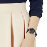 Swarovski Octea Nova Grey Dial Grey Leather Strap Watch for Women - 5295358 Authentic Buy Shop Now