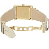 Versace DV-25 Gold Dial Off White Leather Strap Watch for Women - VQF030015 Authentic Buy Shop Now