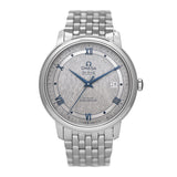 Omega De Ville Prestige Co-Axial Grey Dial Silver Steel Strap Watch for Men - 424.10.40.20.06.002 Authentic Buy Shop Now