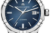 Maurice Lacroix Aikon Automatic Date Blue Dial Blue Silicone Strap Watch For Men - AI6008-SS000-430-4 Authentic Buy Shop Now