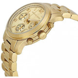Michael Kors Runway Gold Dial Gold Stainless Steel Strap Watch for Women - MK5055 Authentic Buy Shop Now