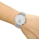 Michael Kors Portia Silver Dial Silver Mesh Bracelet Watch for Women - MK3843 Authentic Buy Shop Now