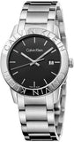 Calvin Klein City Black Dial Silver Steel Strap Watch for Men - K7Q21141 Authentic Buy Shop Now