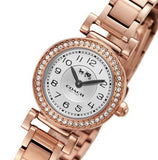 Coach Madison Crystals White Dial Rose Gold Steel Strap Watch For Women - 14502405 Authentic Buy Shop Now